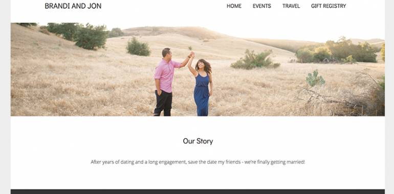 Wedding Website